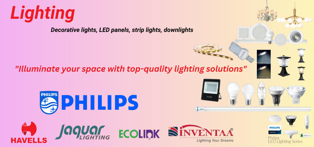 lite Hues Lighting – Philips, Jaquar, Ecolink, Inventaa Elite Hues Lighting Solutions – Philips, Jaquar, Ecolink, Inventaa LED & Decorative Lights
