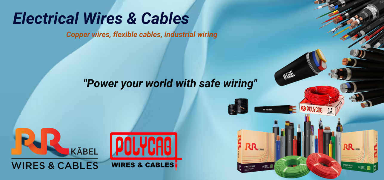 Elite Hues RR Kabel & Polycab Wires Elite Hues Electrical Wires & Cables – RR Kabel & Polycab High Quality Wiring Solutions