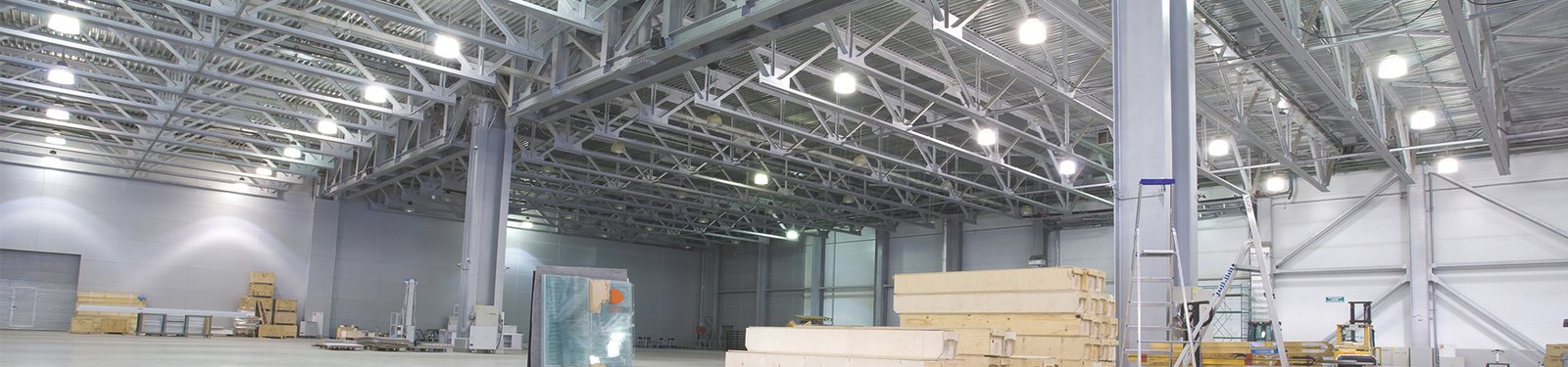 Jaquar dome-shaped industrial LED light for high ceilings