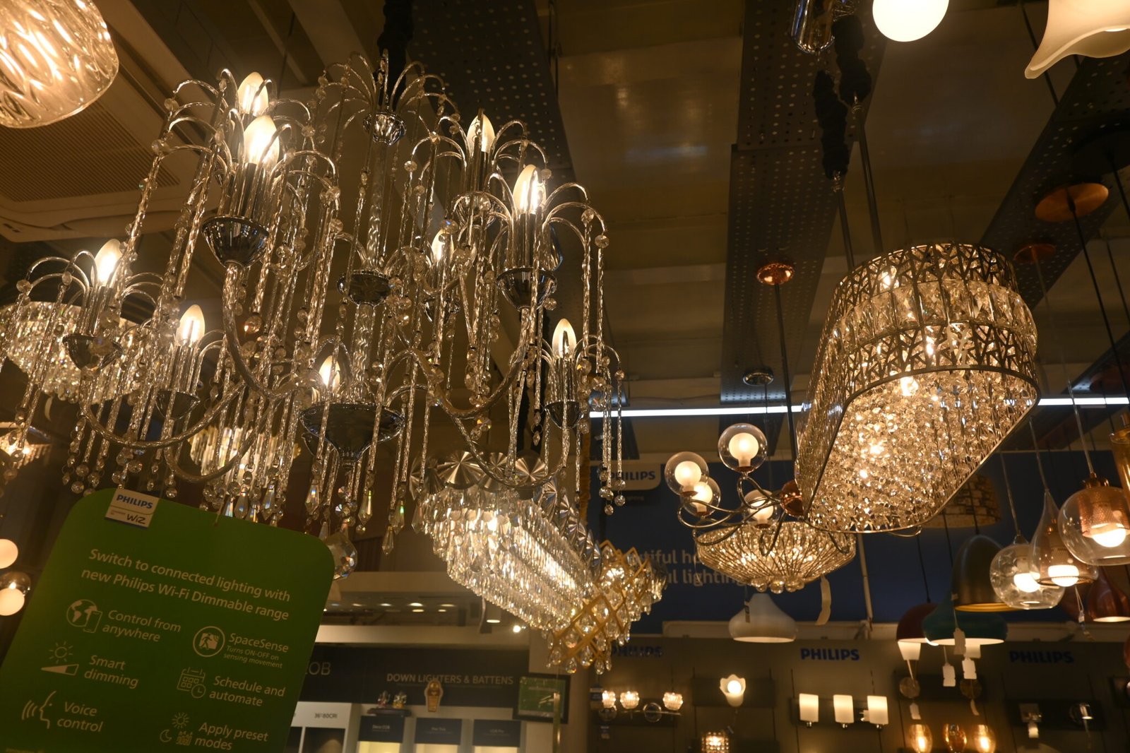 Elite Hues Showroom Gallery – Philips Lighting, Bay Light and Industrial Lighting with Switches, Plumbing & Hardware in Kattupakkam