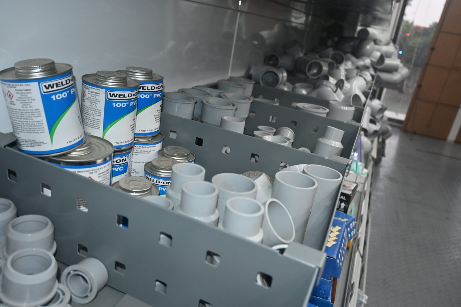 Astral plumbing products showcase Elite Hues Katupakkam showroom