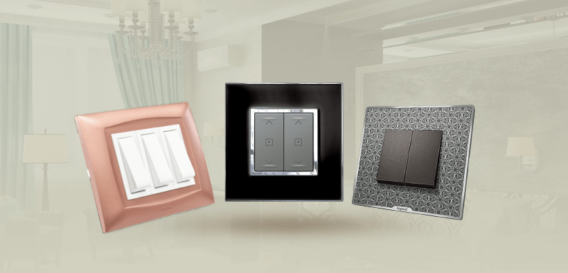 Legrand modular smart switch panel – Elite Hues Kattupakkam Havells modern smart switch – Elite Hues Electrical Showroom Chennai L&T modular switchboard – Elite Hues showroom Kattupakkam