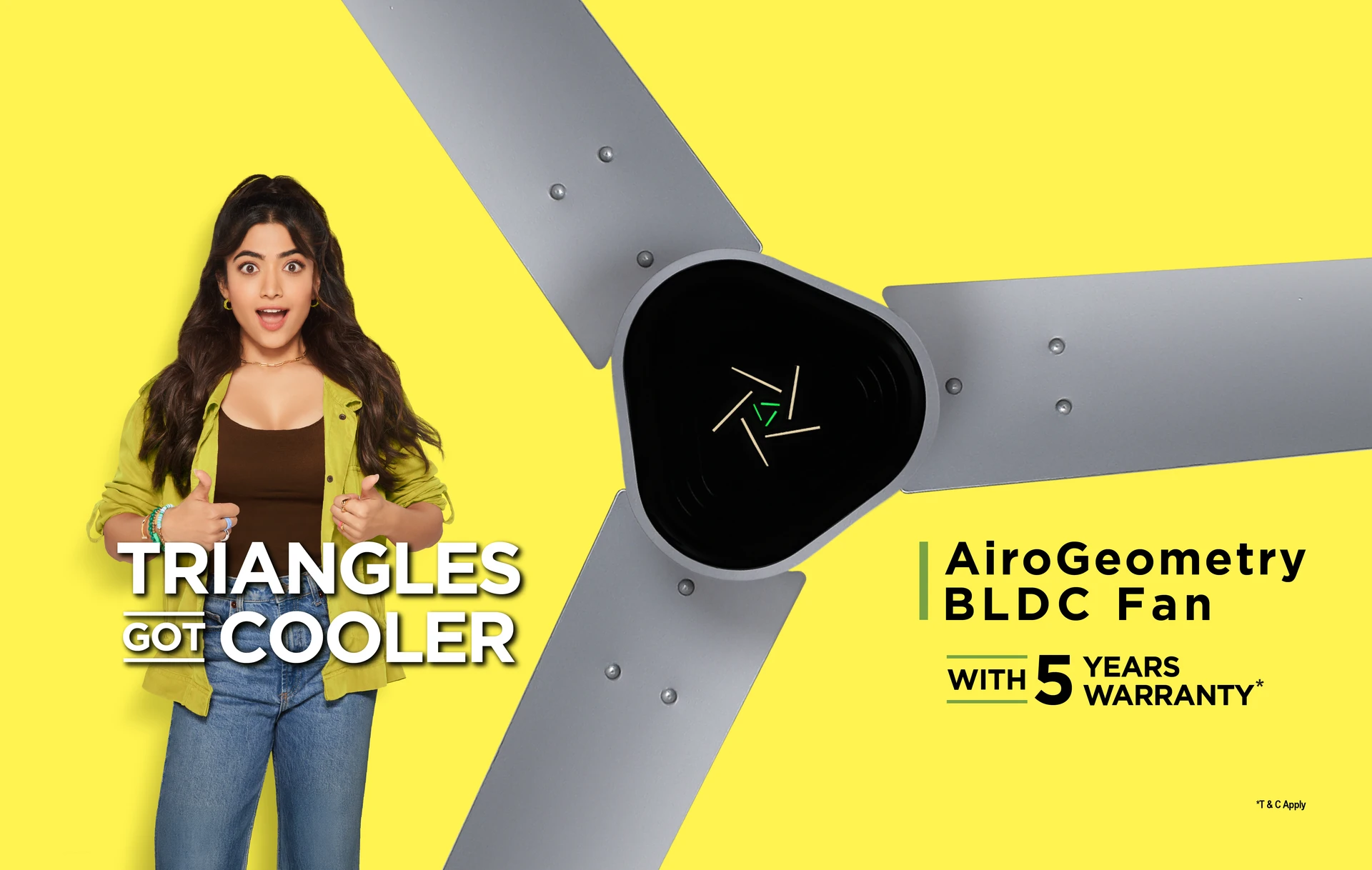 Ecolink smart ceiling fan with remote control