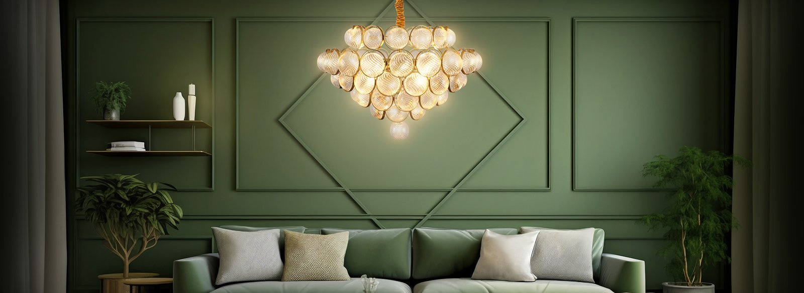 Havells chandelier light for modern decorative interiors – luxury ceiling lighting