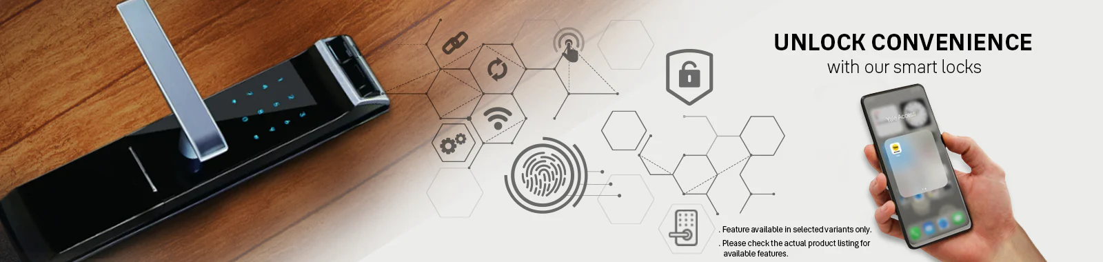 Yale smart lock with accessories – Elite Hues Katupakkam