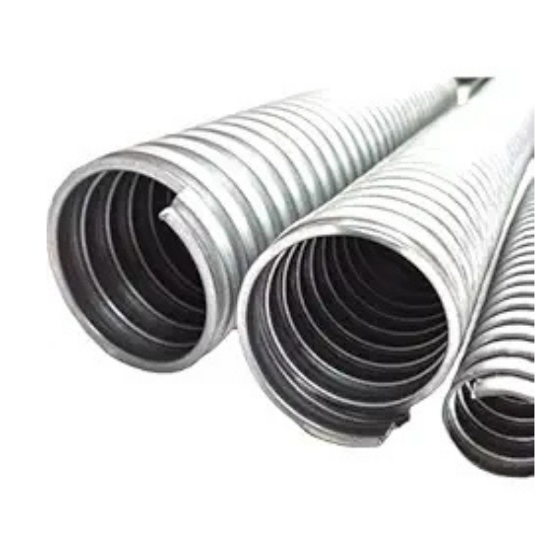 Flexible corrugated electric conduit pipe for wiring