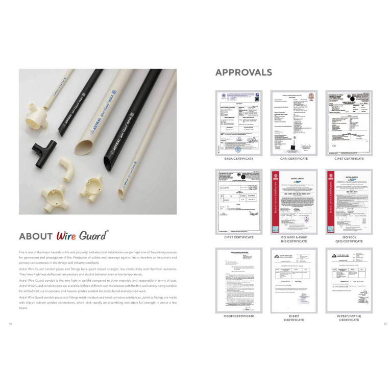 Electrical conduit pipes promotional banner with engineer