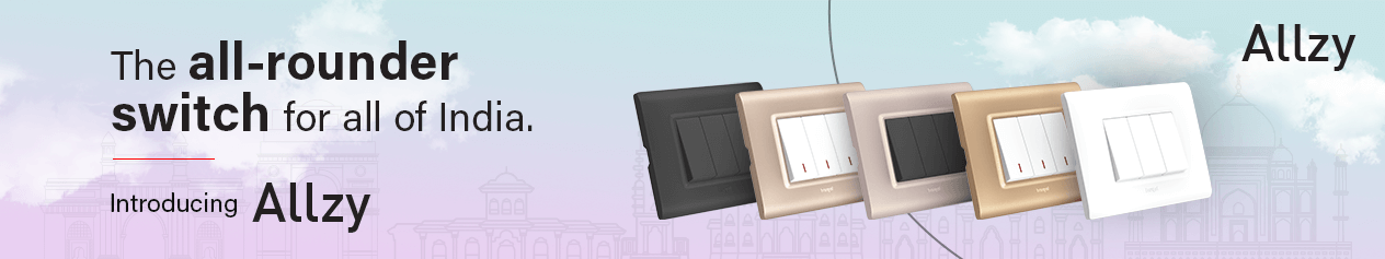 Legrand Smart Switches collage – IoT-enabled modular switches at Elite Hues Katupakkam
