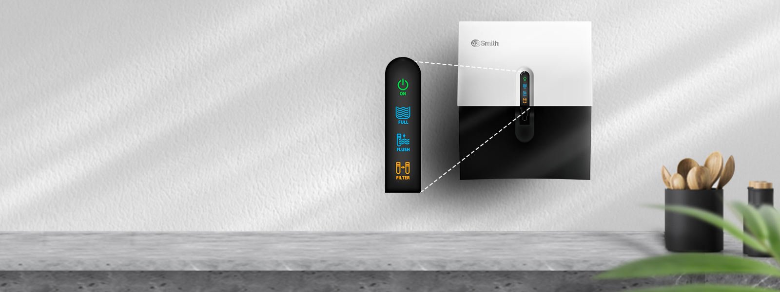 AO Smith 7 stage water purification technology diagram
