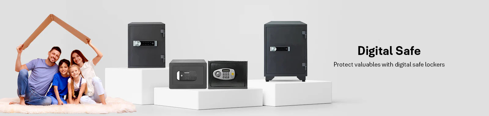 Yale biometric lock panel with display screen