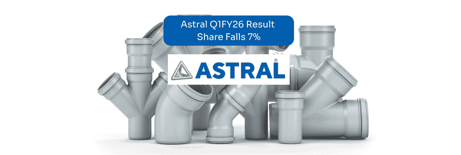 Astral CPVC pipes with solvent cement for joints